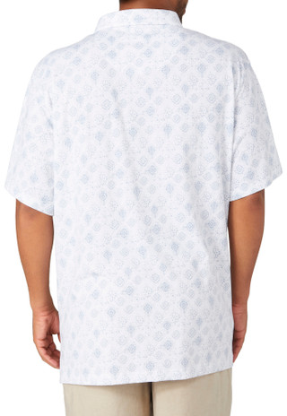 Thumbnail 2: PGA TOUR PGA TOUR Mens Textured Medallion Print Golf Polo 