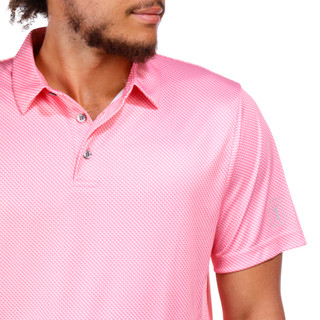 Thumbnail 4: PGA TOUR PGA TOUR Mens Micro Geo Print Golf Polo 