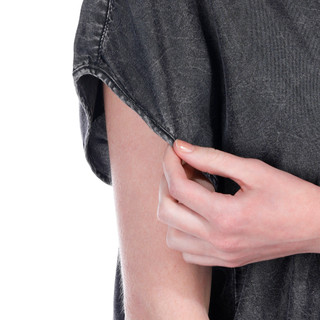 Thumbnail 5: BUNULU Bunulu Womens Buttoned Cap Sleeve Top 
