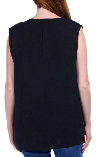 Thumbnail 6: CHLOE + JASMINE Chloe + Jasmine Womens Sleeveless Double Tie Front Top 