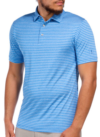 Thumbnail 3: PGA TOUR PGA TOUR Men's Stripe Short Sleeve Polo 