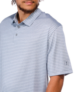 Thumbnail 2: PGA TOUR PGA TOUR Men's Stripe Short Sleeve Polo 