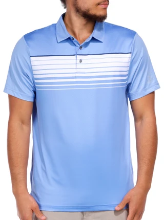 Thumbnail 2: PGA TOUR PGA TOUR Men's Stripe Short Sleeve Polo 