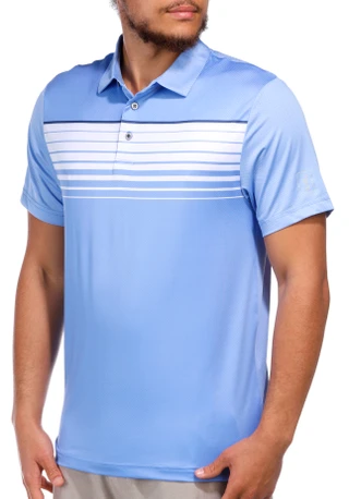 Thumbnail 6: PGA TOUR PGA TOUR Men's Stripe Short Sleeve Polo 
