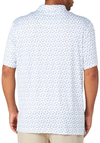 Thumbnail 2: PGA TOUR PGA TOUR Mens Refreshments Printed Golf Polo 