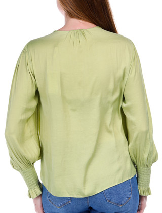 Thumbnail 3: ELIE TAHARI Elie Tahari Womens Solid Long Sleeve Top 