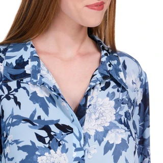 Thumbnail 2: Philosophy Philosophy Womens Long Sleeve Floral Button Down Top 