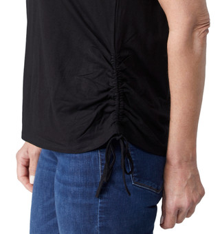 Thumbnail 3: NINETY CLOTHING CO Ninety Clothing Co Womens Jasmine Crepe Sleeveless Top 