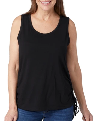 Thumbnail 1: NINETY CLOTHING CO Ninety Clothing Co Womens Jasmine Crepe Sleeveless Top 