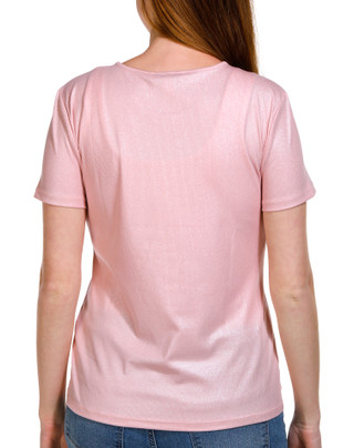 Thumbnail 2: NINE WEST Nine West Womens Short Sleeve Rib Tee 