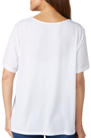 Thumbnail 4: Coral Bay Coral Bay Petite Keyhole Ring Short Sleeve Top 