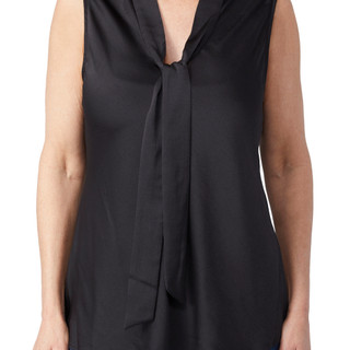 Thumbnail 6: Kasper Kasper Womens Tie Front Sleeveless Top 