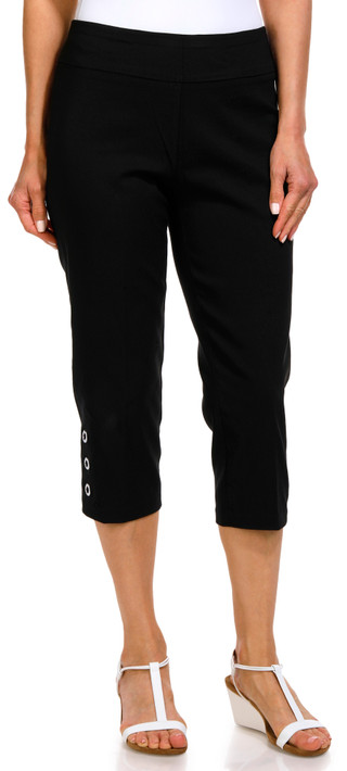 Thumbnail 1: Zac & Rachel Zac and Rachel Petite 20 In. Grommet Capris 