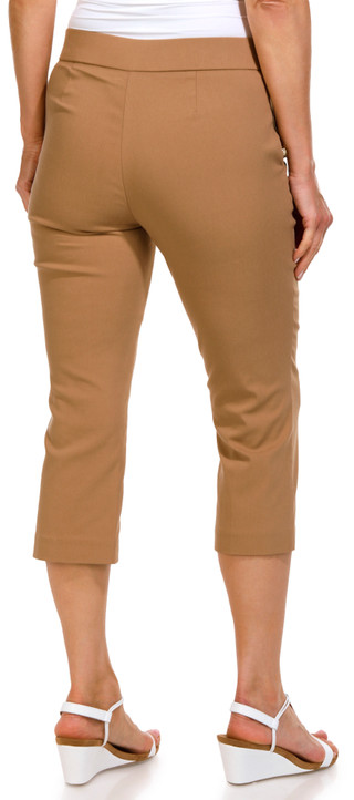 Thumbnail 2: Counterparts Counterparts Petite Solid Straight Leg Capris 