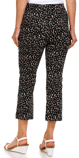 Thumbnail 2: Rafaella Rafaella Petite Cheetah Crop Capris 