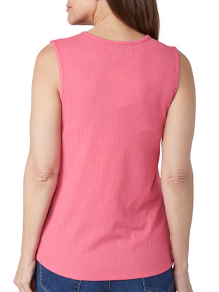 Thumbnail 4: Tint & Shadow Tint & Shadow Petite Sleeveless Textured Top 