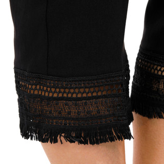 Thumbnail 6: Zac & Rachel Zac and Rachel Petite Crochet Hem Pull On Capris 