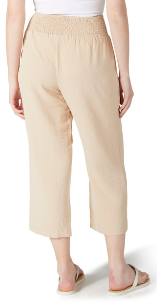 Thumbnail 4: Soho Soho Womens Solid Crepe Pull On Pants 