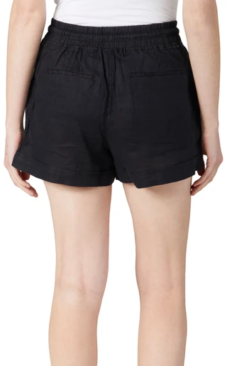 Thumbnail 2: Rafaella Rafaella Petite Solid Linen Shorts 