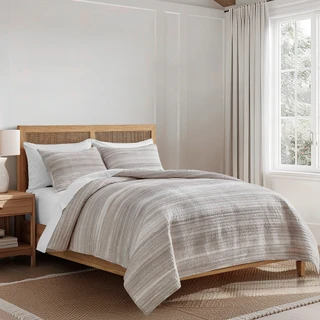 Thumbnail 3: Zest Kitchen + Home ZEST Kitchen + Home Aven Collection Quilt Set 
