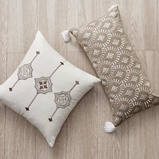 Thumbnail 2: Zest Kitchen + Home ZEST Kitchen + Home Klarera Collection Tassel Pillow 
