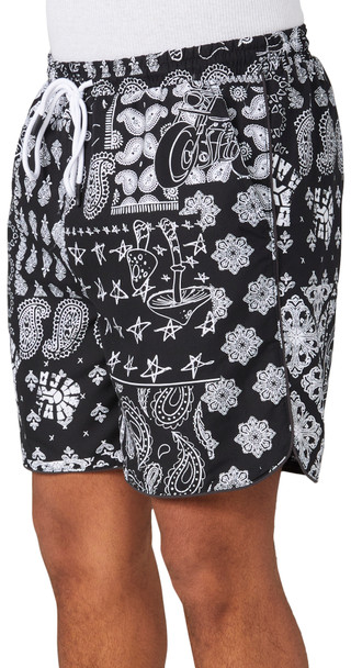 Thumbnail 3: TOPSON DOWNS Topson Downs Mens Paisley Mushroom Shorts 