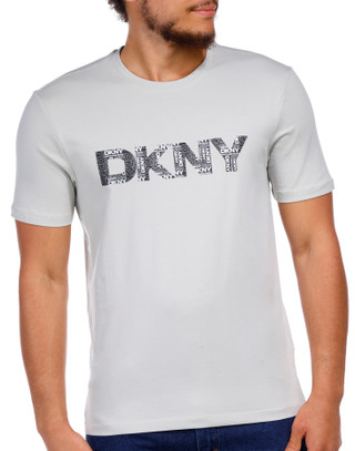 Thumbnail 3: DKNY DKNY Mens Short Sleeve Heavy Metal Logo Tee 