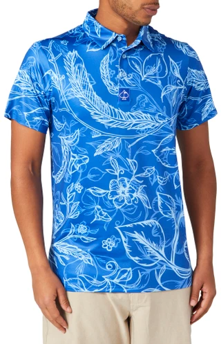 Thumbnail 1: PINS & ACES Pins & Aces Mens Cabo Golf Polo Shirt 