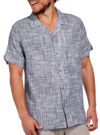Thumbnail 3: Ben Sherman Ben Sherman Mens Short Sleeve Calico Stripe Shirt 