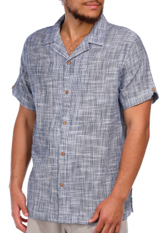 Thumbnail 1: Ben Sherman Ben Sherman Mens Short Sleeve Calico Stripe Shirt 
