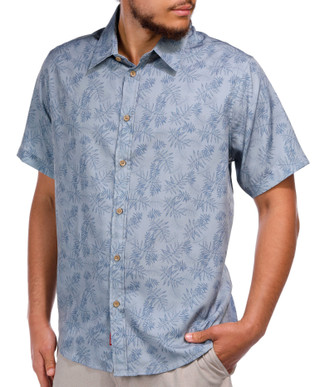 Thumbnail 6: Report Collection Report Collection Men's Short Sleeve Print Woven Sport Shirt 