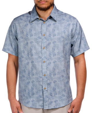 Thumbnail 2: Report Collection Report Collection Men's Short Sleeve Print Woven Sport Shirt 