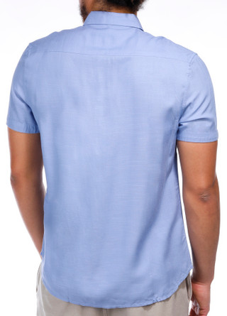 Thumbnail 2: Report Collection Report Collection Men's Short Sleeve Woven Sport Shirt 
