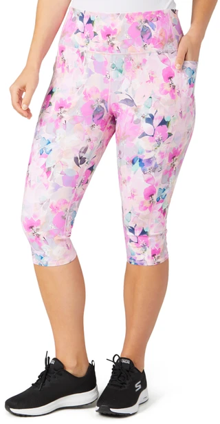 Thumbnail 2: Skechers Skechers Womens Active Go Flex Floral Print Leggings 