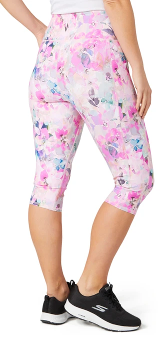 Thumbnail 4: Skechers Skechers Womens Active Go Flex Floral Print Leggings 