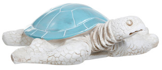 Thumbnail 5: Fancy That Fancy That 10 in Blue Shell Sea Turtle Statue 
