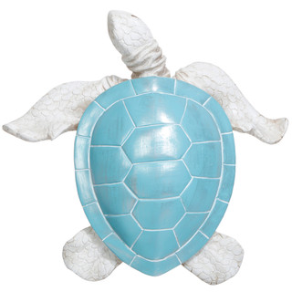 Thumbnail 2: Fancy That Fancy That 10 in Blue Shell Sea Turtle Statue 