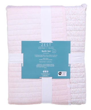 Thumbnail 20: Zest Kitchen + Home ZEST Kitchen + Home Vale Collection Quilt Set 