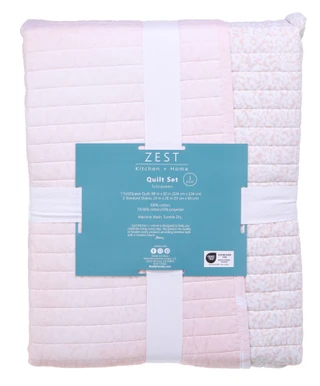 Thumbnail 9: Zest Kitchen + Home ZEST Kitchen + Home Vale Collection Quilt Set 