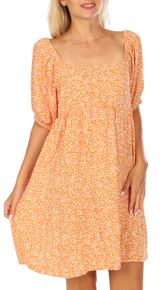 Thumbnail 6: BILLABONG Juniors Floral Lil Dreamer Babydoll Dress 