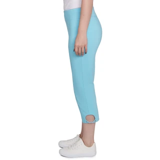 Thumbnail 3: Hearts of Palm Hearts of Palm Womens Tummy Control Capris 