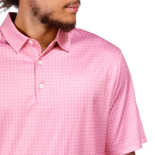 Thumbnail 4: Greg Norman Collection Greg Norman Mens Short Sleeve Printed Golf Polo Shirt 