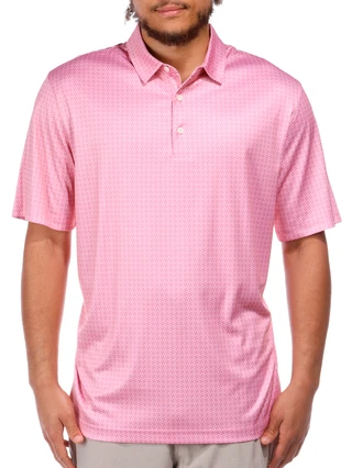 Thumbnail 2: Greg Norman Collection Greg Norman Mens Short Sleeve Printed Golf Polo Shirt 