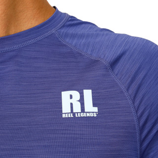 Thumbnail 6: REEL LEGENDS Reel Legends Mens Seaside Reel Chill Short Sleeve Top 