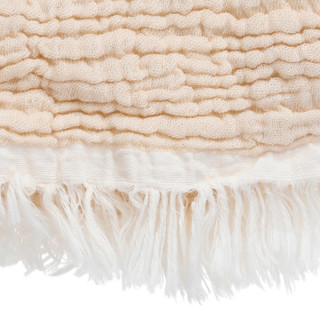 Thumbnail 4: Zest Kitchen + Home Zest Kitchen + Home 50x70 Golfe Striped Throw Blanket 