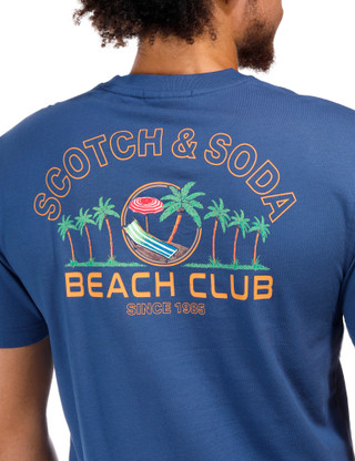 Thumbnail 4: SCOTCH & SODA Men's Short Sleeve Graphic Tee 