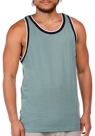 Thumbnail 4: Distortion Distrotion Men's Woven Active Tank Top 
