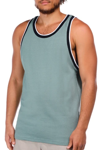 Thumbnail 1: Distortion Distrotion Men's Woven Active Tank Top 