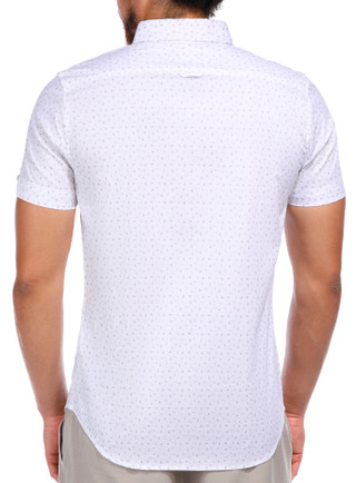 Thumbnail 4: Ben Sherman Ben Sherman Men's Short Sleeve Buttoned Print Shirt 