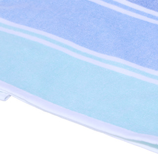 Thumbnail 5: Coastal Home Coastal Home 38x64 Fouta Stripe Beach Towel 